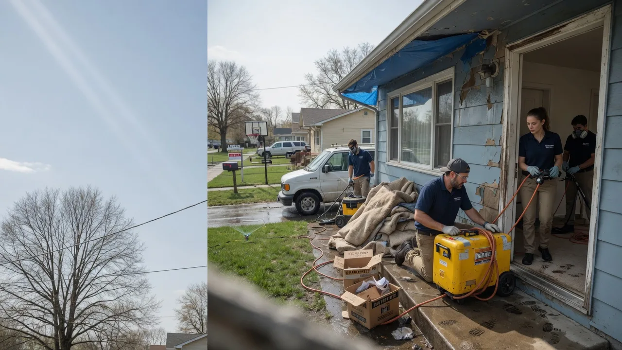 Basement Flood Cleanup in Brant, MI near me
